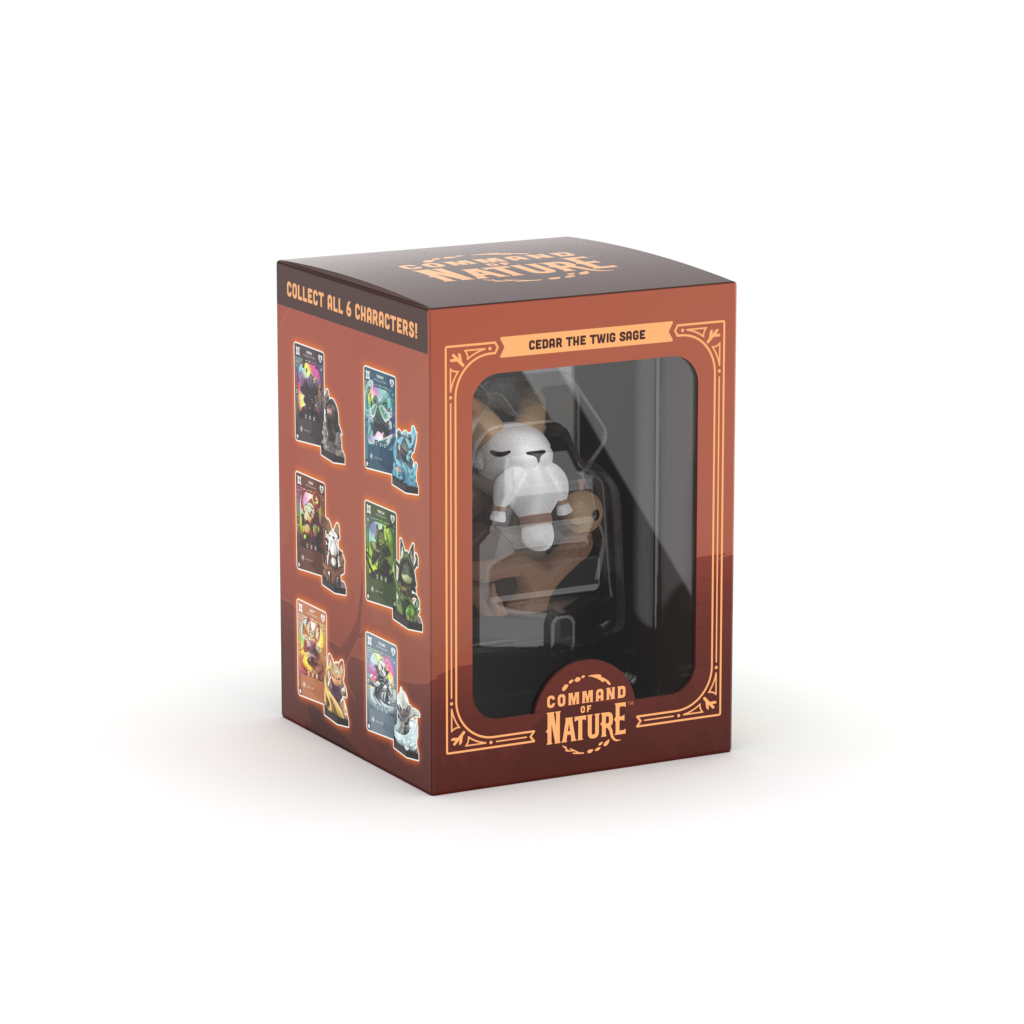 Command of Nature: Cedar the Twig Sage Vinyl Figure