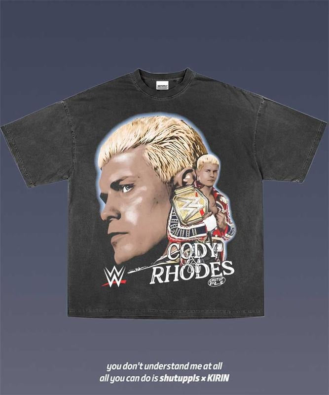 CODY RHODES 1.0 TEE | VINTAGE TEE GRAPHIC T-SHIRT SWEATSHIRT HOODIE | GIFT FOR FAN