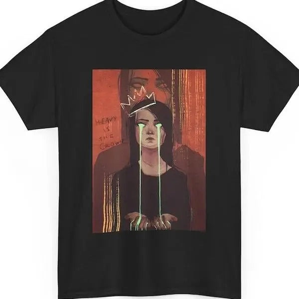 Caitlyn Heavy is The Crown T shirt, Arcane Tshirt, Jayce, Heimerdinger, Viktor, Vi, League of Legends, Christmas gift,...