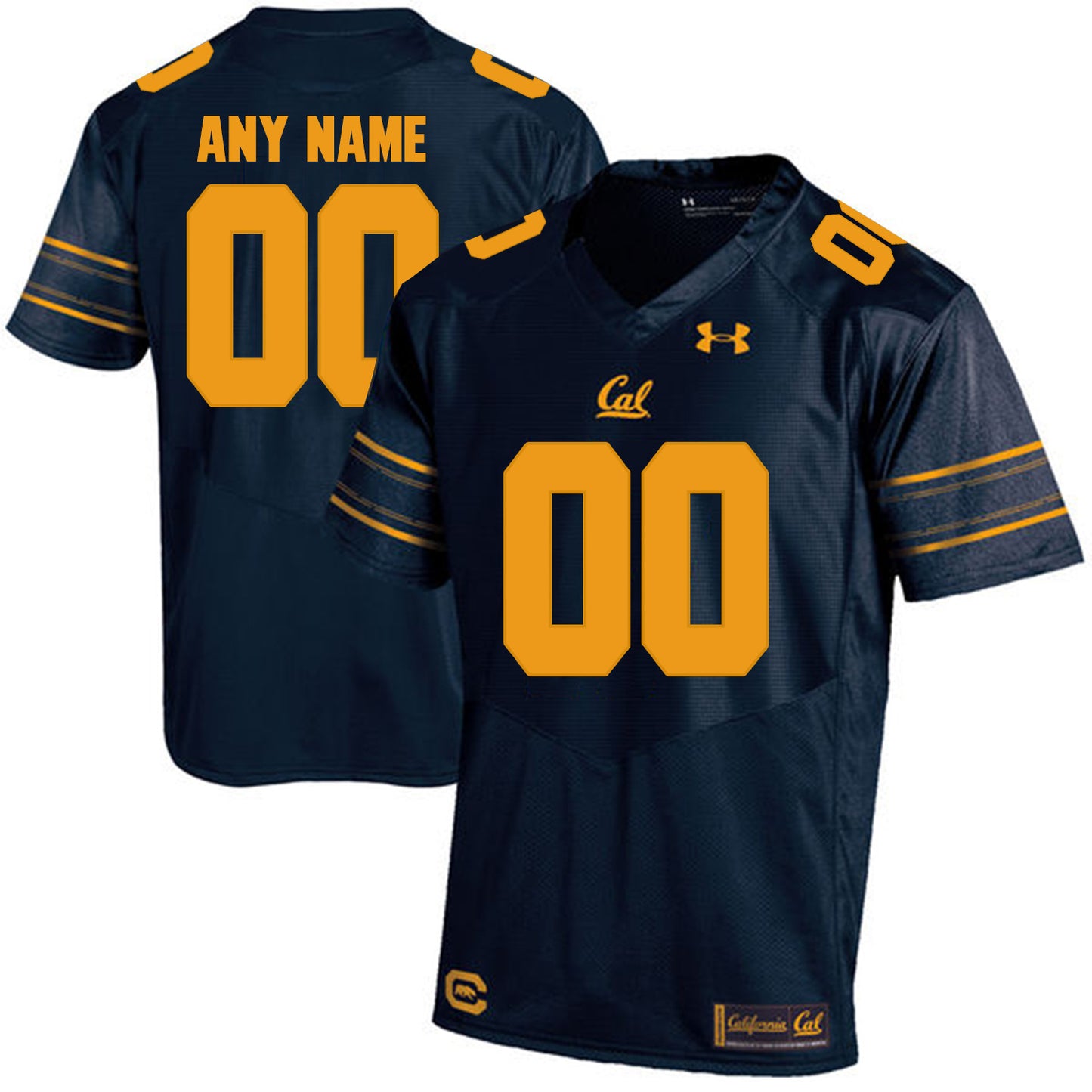 California Golden Bears ANY NAME 00 Navy