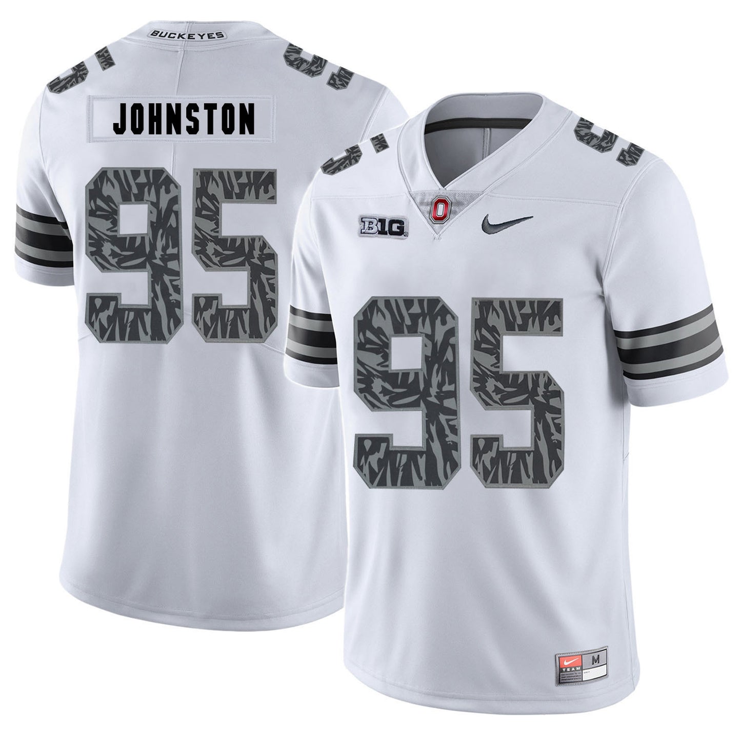 Cameron Johnston 95 Pattern White