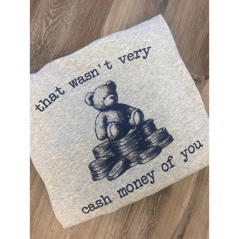 Cash Money Graphic Pullover