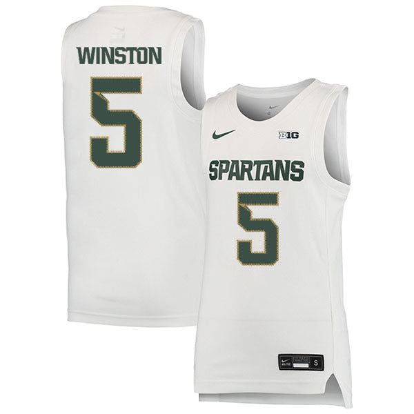 Cassius Winston 5 White
