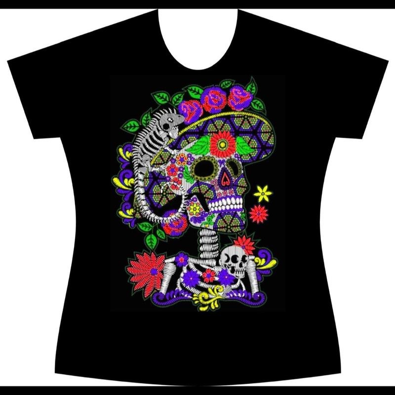 Catrina blouse Cotton Black Women Blouse T-Shirts, Hoodie, Sweatshirt | InkThreadWorks.com