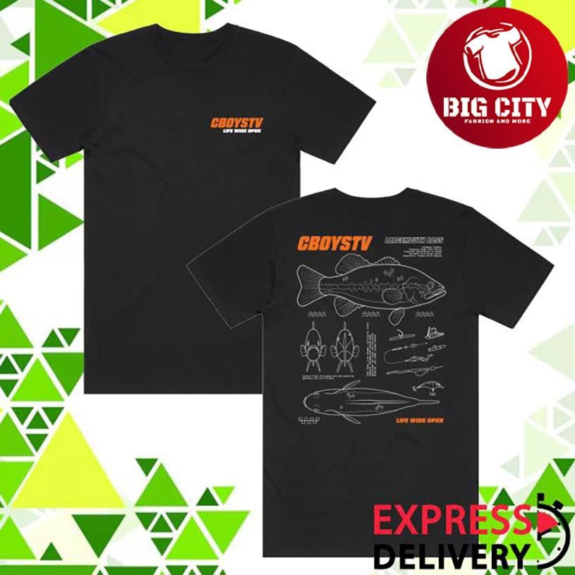Cboystv Bass Spec Two Sided Shirt