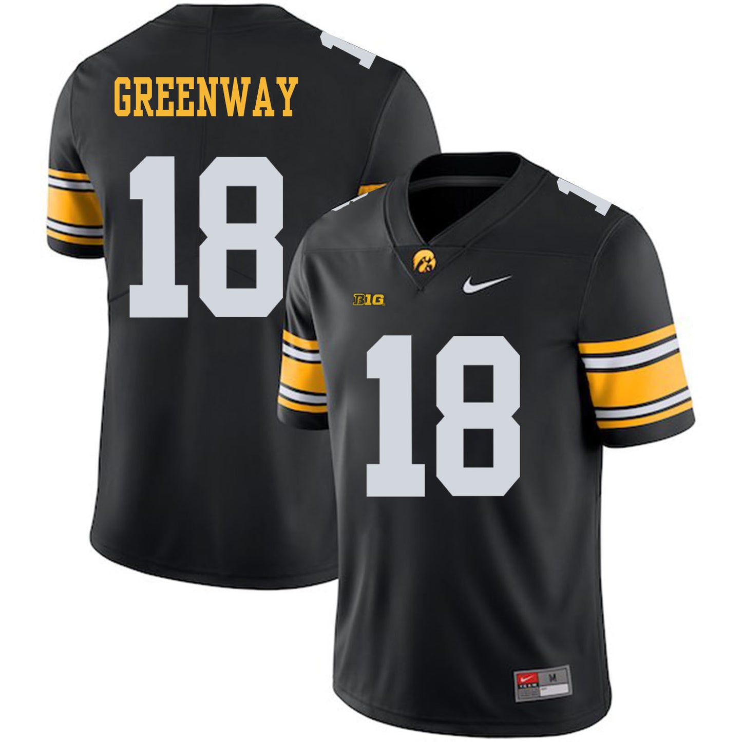 Chad Greenway 18 Black