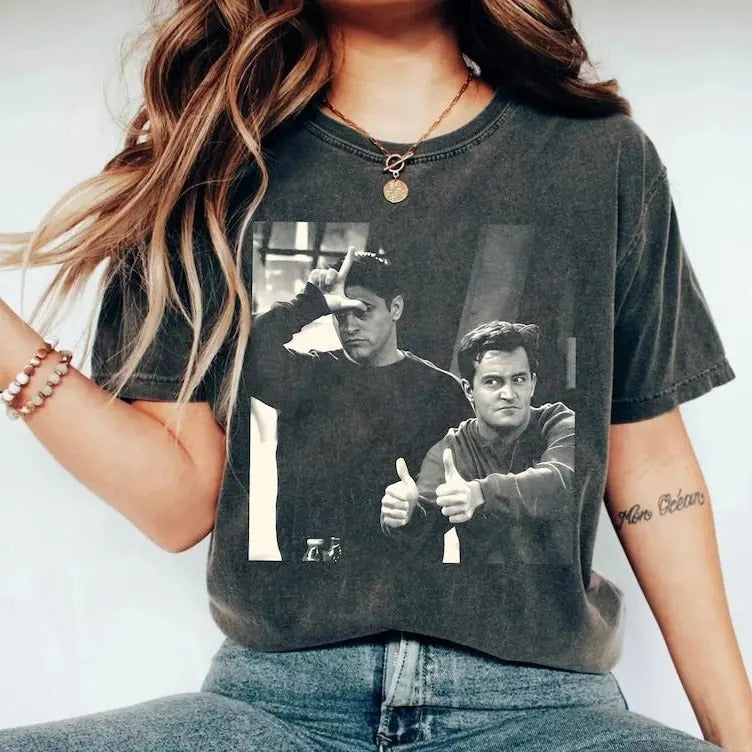 Chandler Retro Friends Tee Shirt Hoodie, Sweatshirt | InkThreadWorks.com