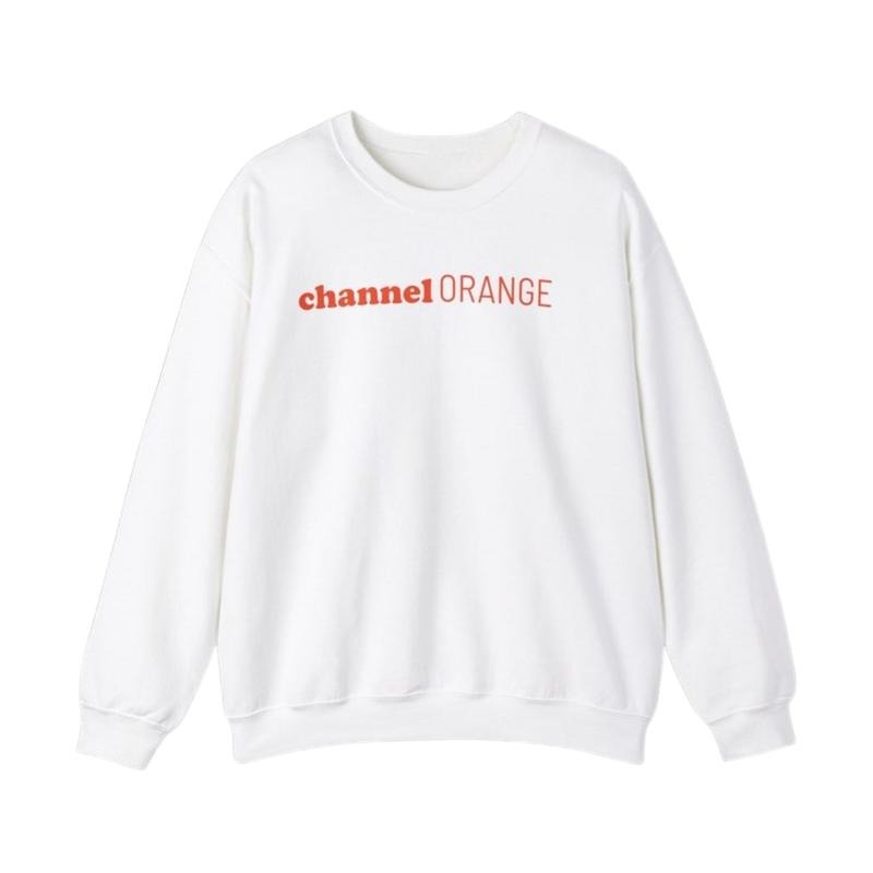 Channel Orange Shirt, Start Thinkin Bout You, Blond Sweatshirt, 90s vintage Hoodie, Music Gift, Frank Album Merch Classic Crewneck Menswear