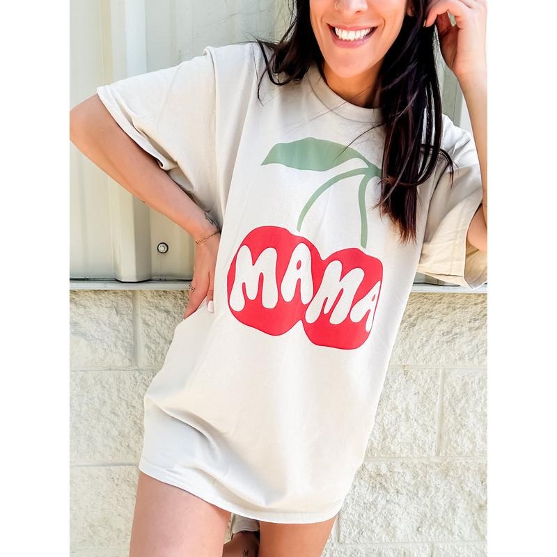 Cherry Mama Graphic Top