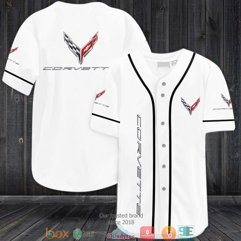 BEST Chevrolet Corvette Baseball Jersey
