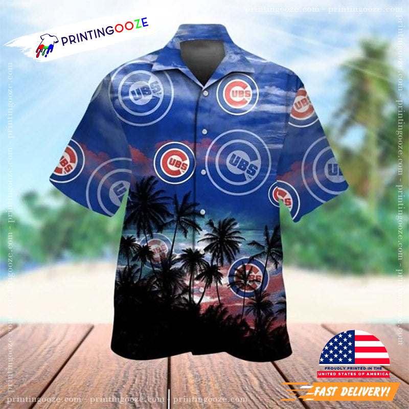 Chicago Cubs Island Adventure Hawaiian Shirt