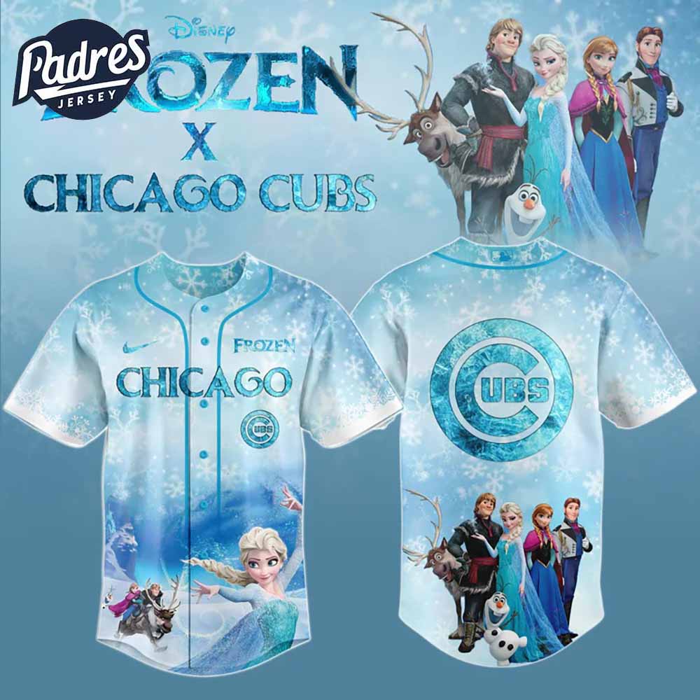 Chicago Cubs x Frozen Baseball Jersey 2025 - Padres Jersey Oasis: Elevate Your Baseball Style Game