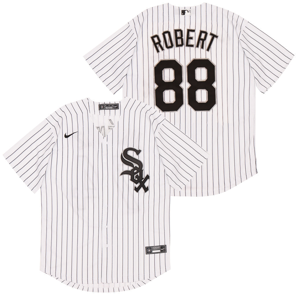 Chicago White Sox #88 Luis Robert White Sox 88 White Black Fan