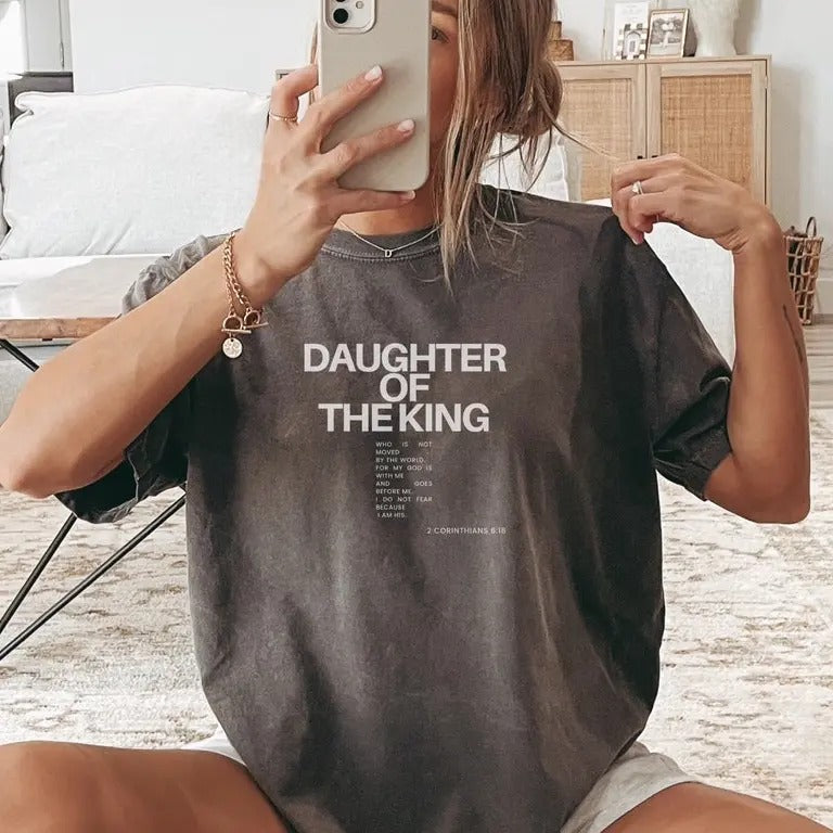 Child of God Shirt, Daughter of the King Shirt, Love Like Jesus Shirt, Jesus is King Merch, Christian shirt, Faith Shirt,...