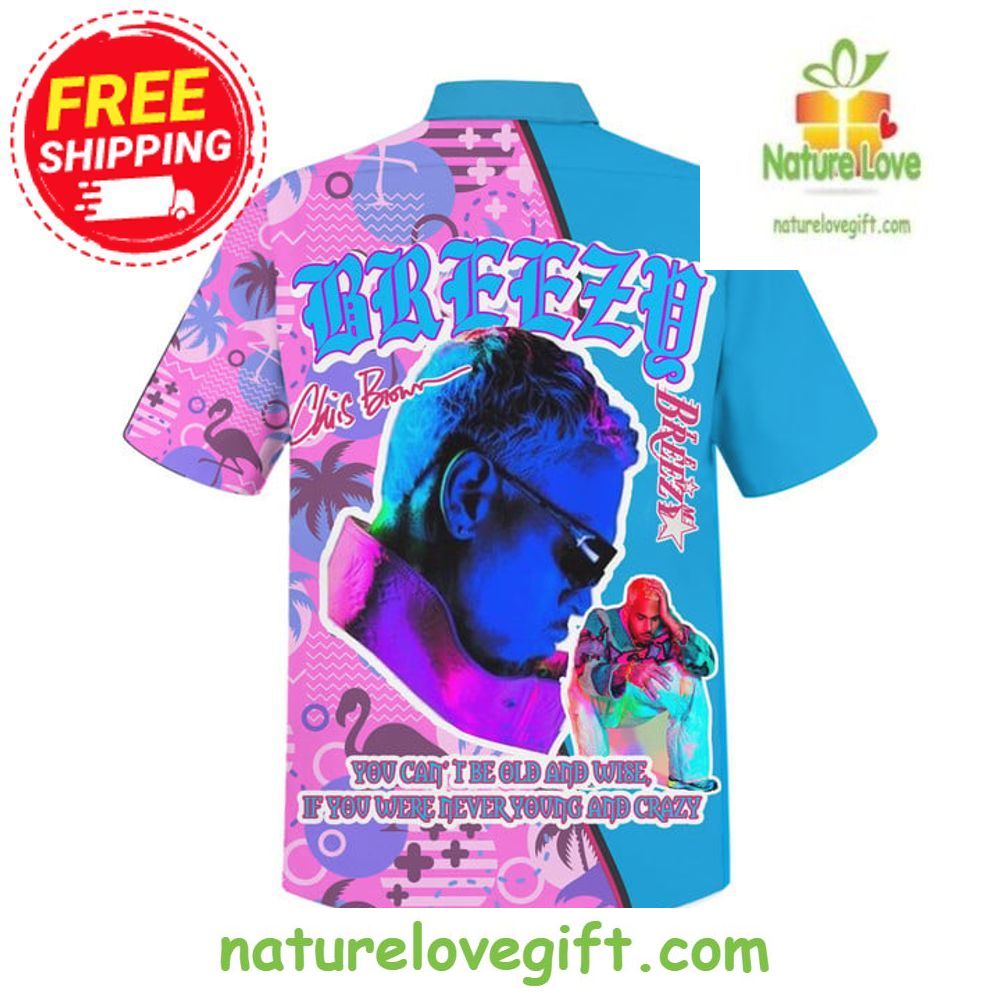 Chris Brown Hawaiian Shirt Embrace Your Youthful Spirit Breezy