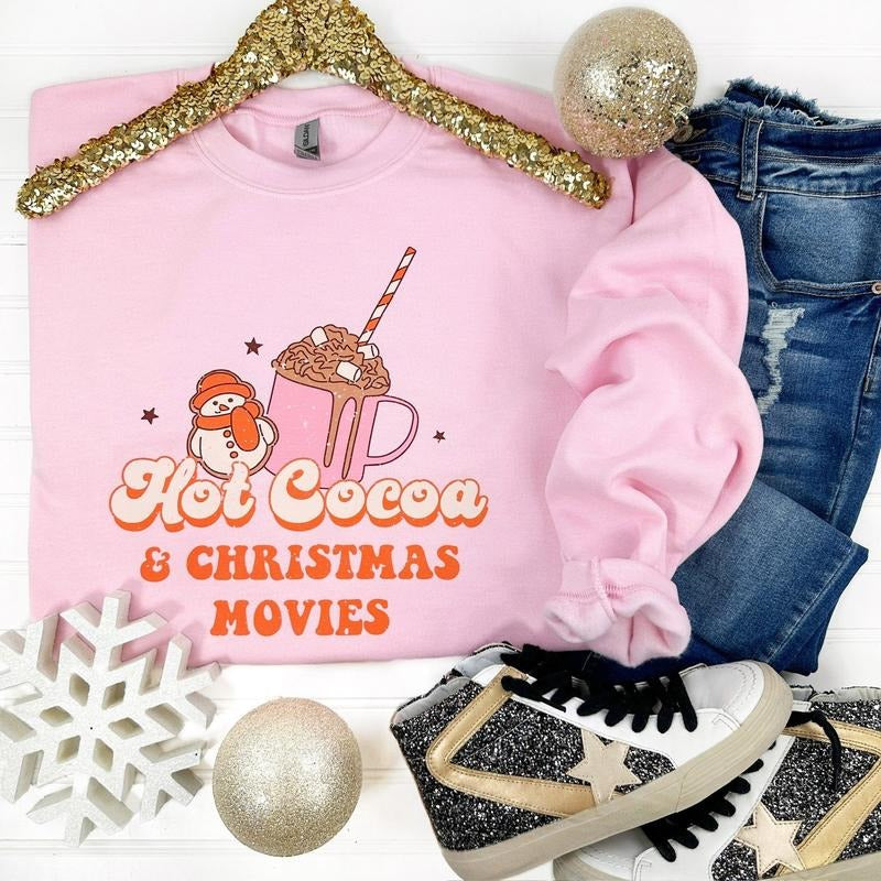 Christmas Movies & Cocoa Sweatshirt