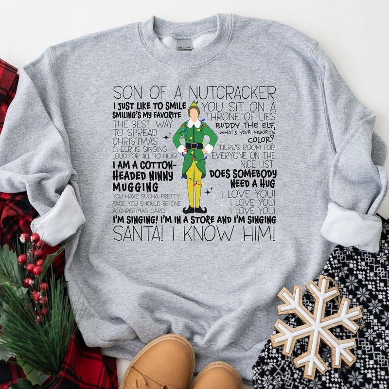 Christmas Sweatshirt T-Shirts, Hoodie | InkThreadWorks.com