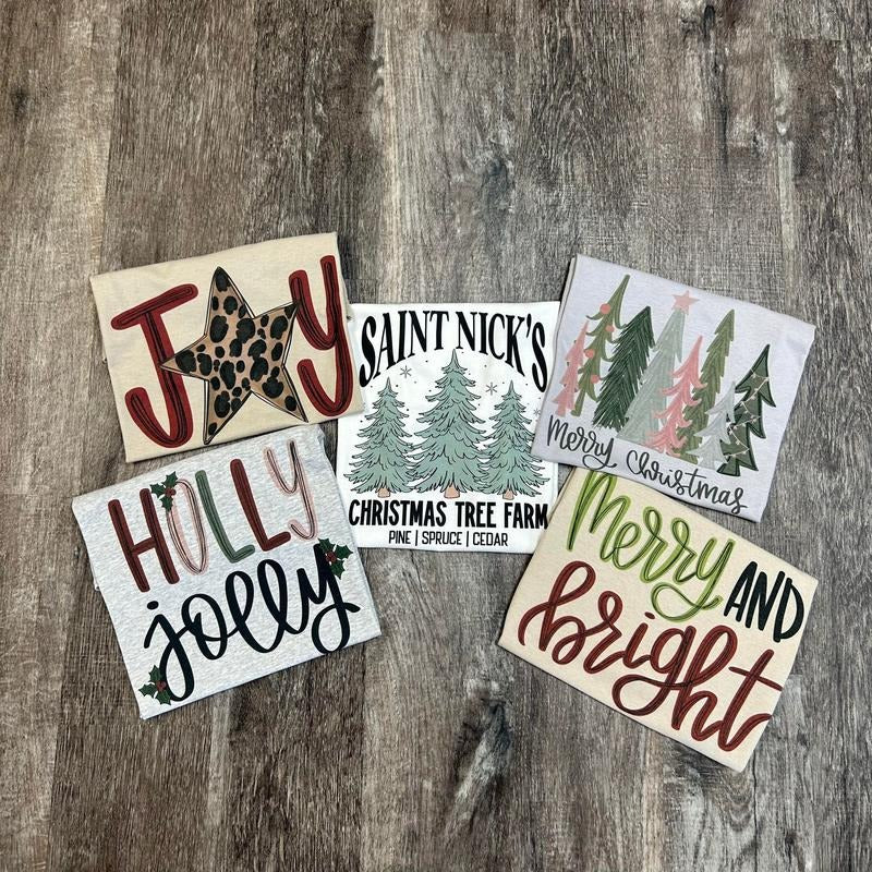 Christmas T-Shirts - Set 1 Hoodie, Sweatshirt | InkThreadWorks.com