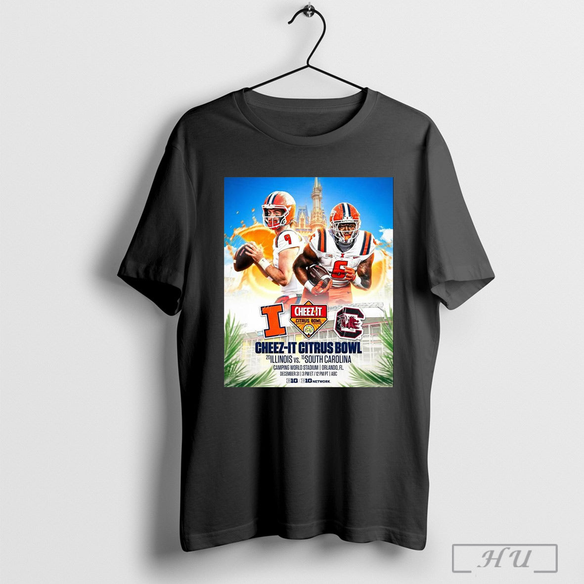 Citrus Bowl Illinois Fighting Illini Vs South Carolina Gamecocks Camping World Stadium Orlando Fl December