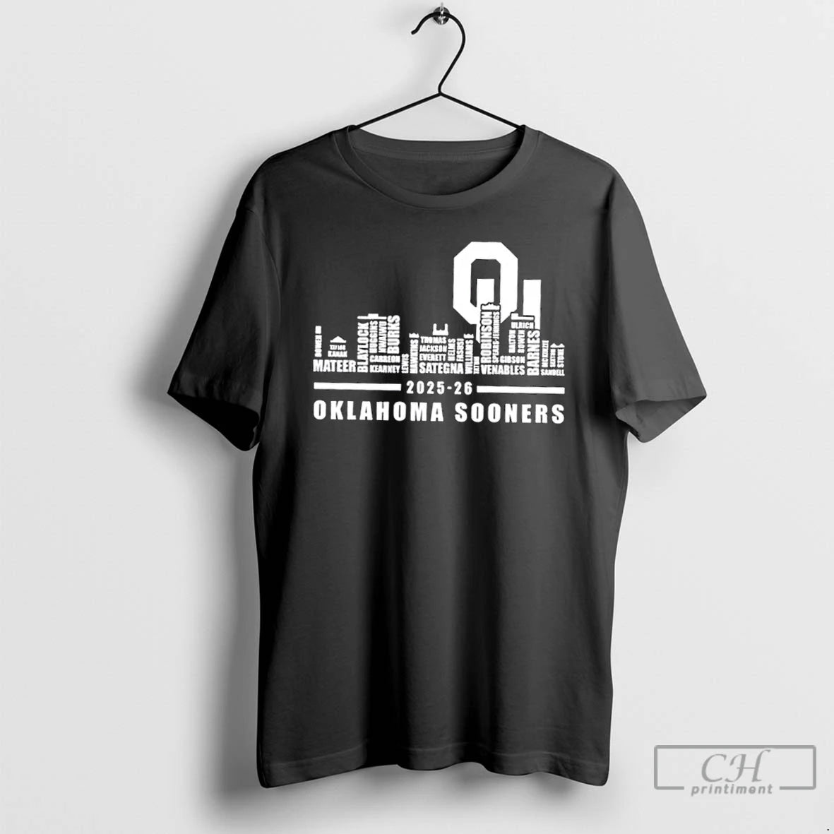 Classic 2025 26 Oklahoma Sooners Football All Names City Skyline T-Shirts, Hoodie, Sweatshirt | InkThreadWorks.com