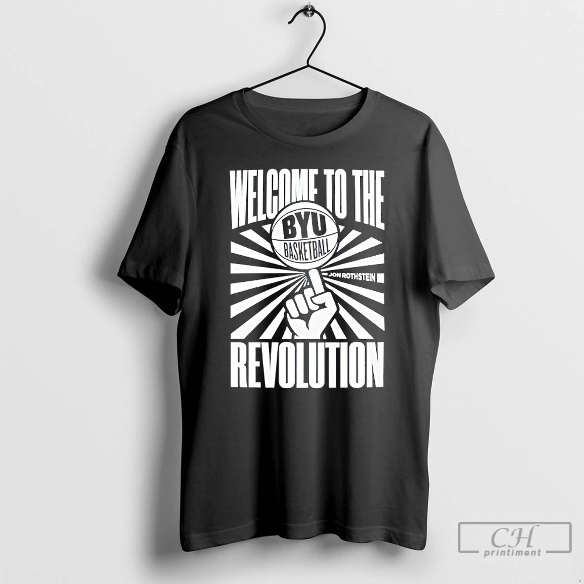 Classic Byu Basketball Welcome To The Revolution Jon Rothstein T-Shirts, Hoodie, Sweatshirt | InkThreadWorks.com