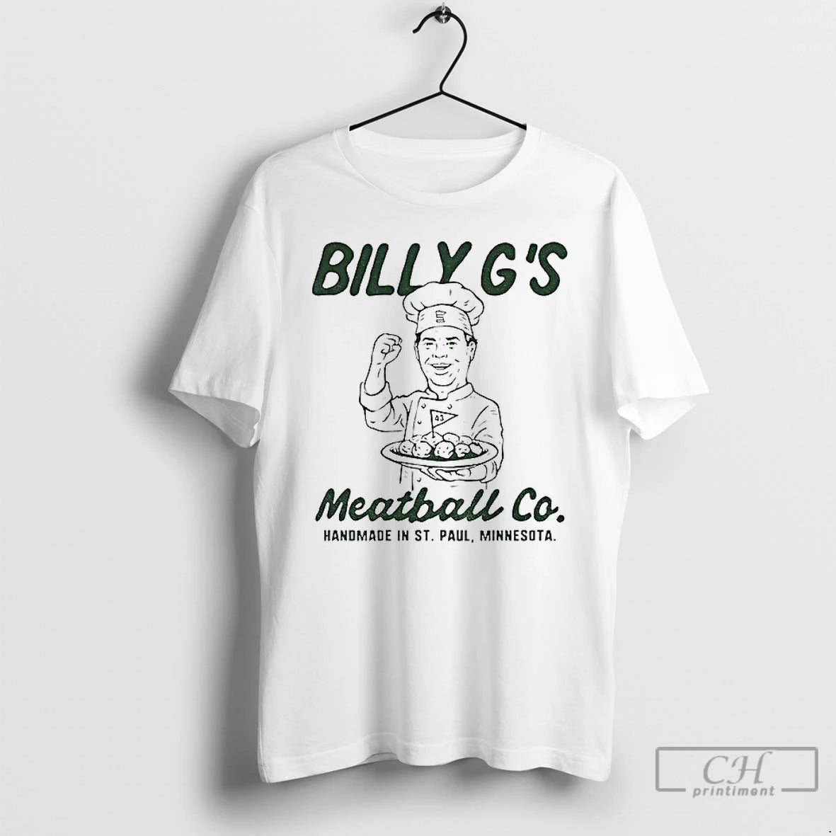 Classic Billy Gs Meatball Co Handmade In St Paul Minnesota T-Shirts, Hoodie, Sweatshirt | InkThreadWorks.com