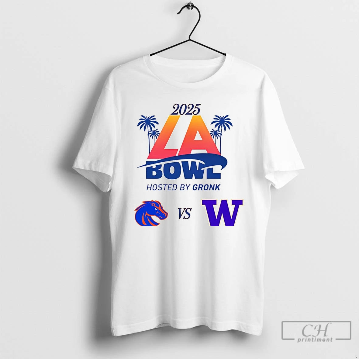 Classic Boise State Broncos Vs Washington Huskies 2025 La Bowl T-Shirts, Hoodie, Sweatshirt | InkThreadWorks.com