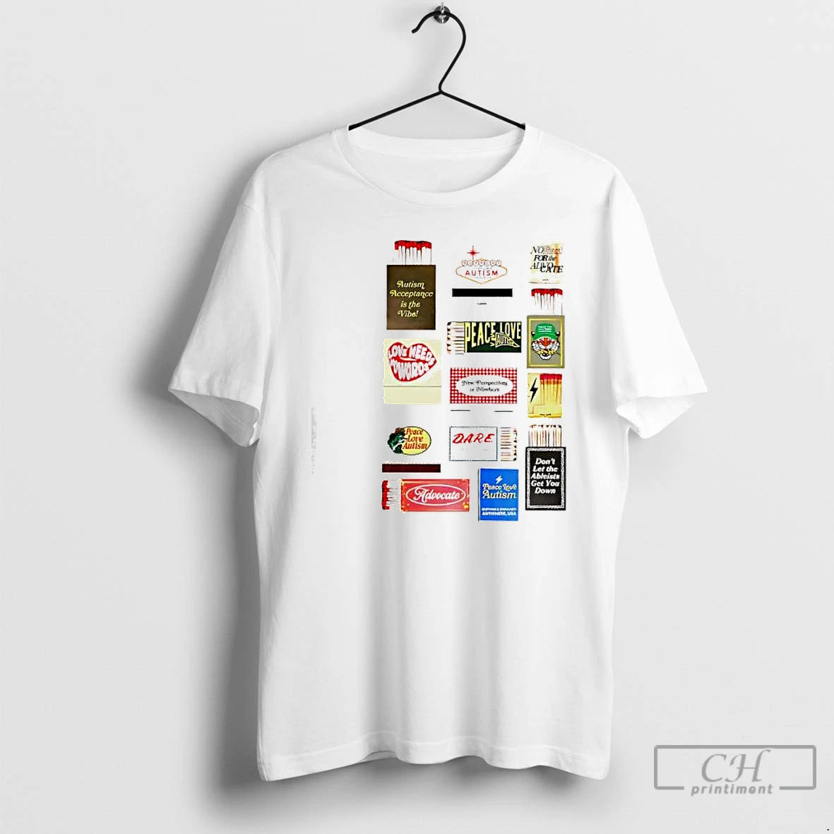 Classic Christmas Matchboxes Matchbox Graphic T-Shirts, Hoodie, Sweatshirt | InkThreadWorks.com
