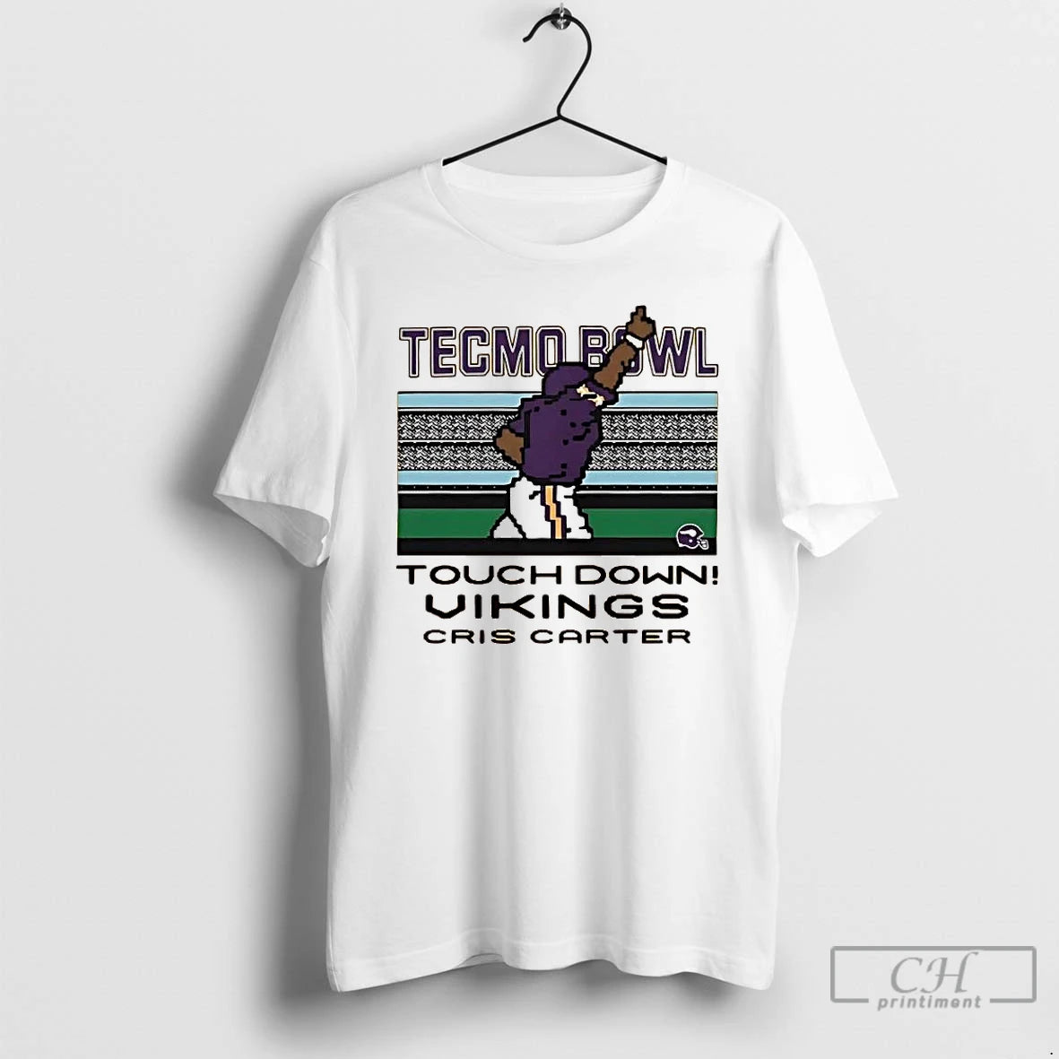 Classic Cris Carter Techmo Bowl Touchdown Minnesota Vikings T-Shirts, Hoodie, Sweatshirt | InkThreadWorks.com