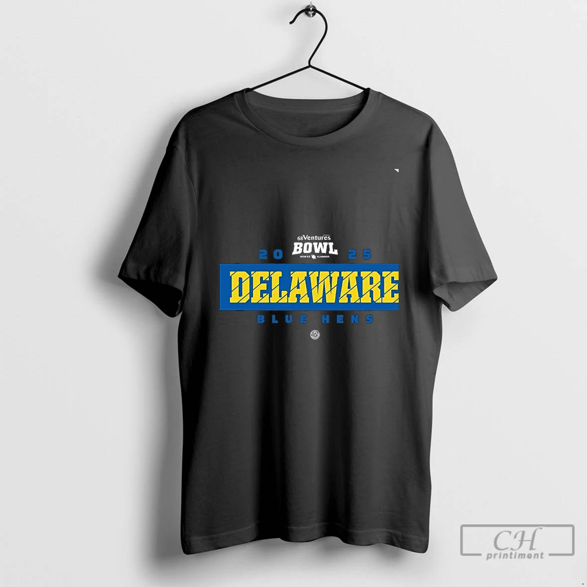 Classic Delaware Blue Hens 2025 68 Ventures Bowl Chriast T-Shirts, Hoodie, Sweatshirt | InkThreadWorks.com