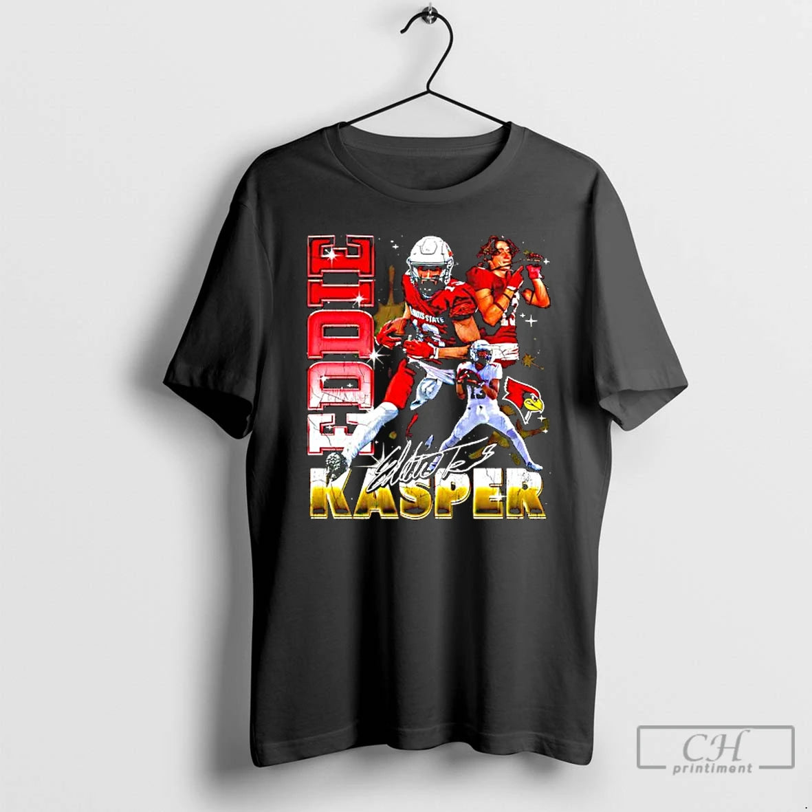 Classic Eddie Kasper Louisville Cardinals Signature Football Players T-Shirts, Hoodie, Sweatshirt | InkThreadWorks.com