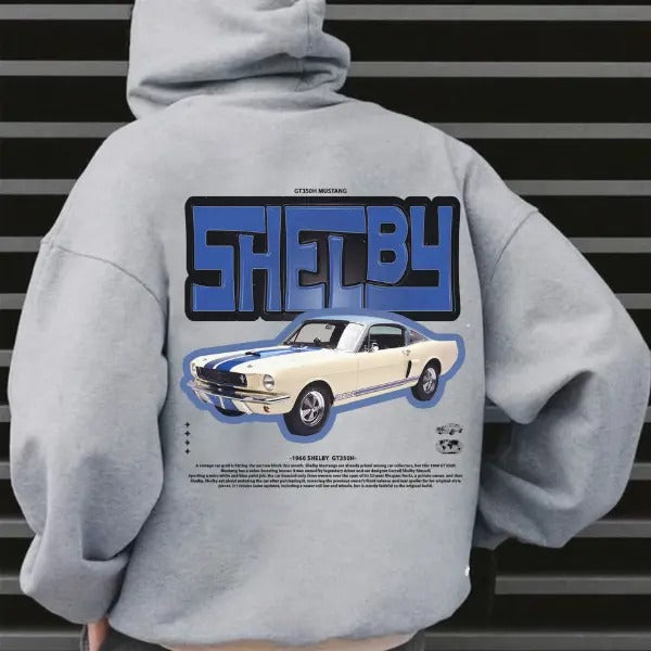 Classic Fordd Mustangg Shelbyy GT 350 Hoodie, Unisex, Menswear, Street Racing Shirt, Car Hoodie, Boyfriend Gift Gildan Hoodie