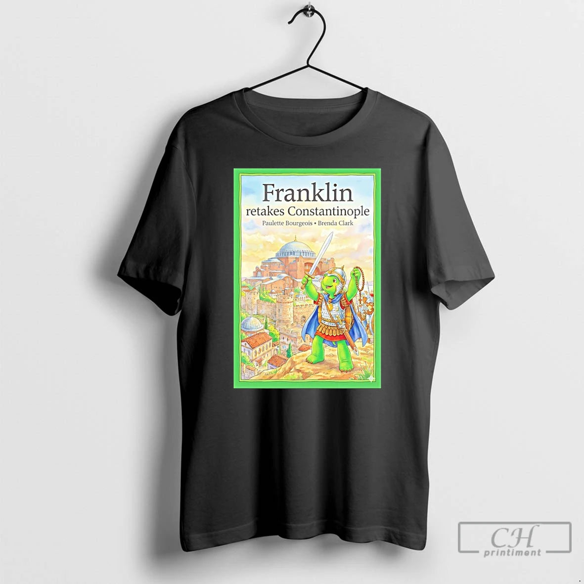 Classic Franklin Retakes Constantinople Paulette Bourgeois Brenda Clark T-Shirts, Hoodie, Sweatshirt | InkThreadWorks.com