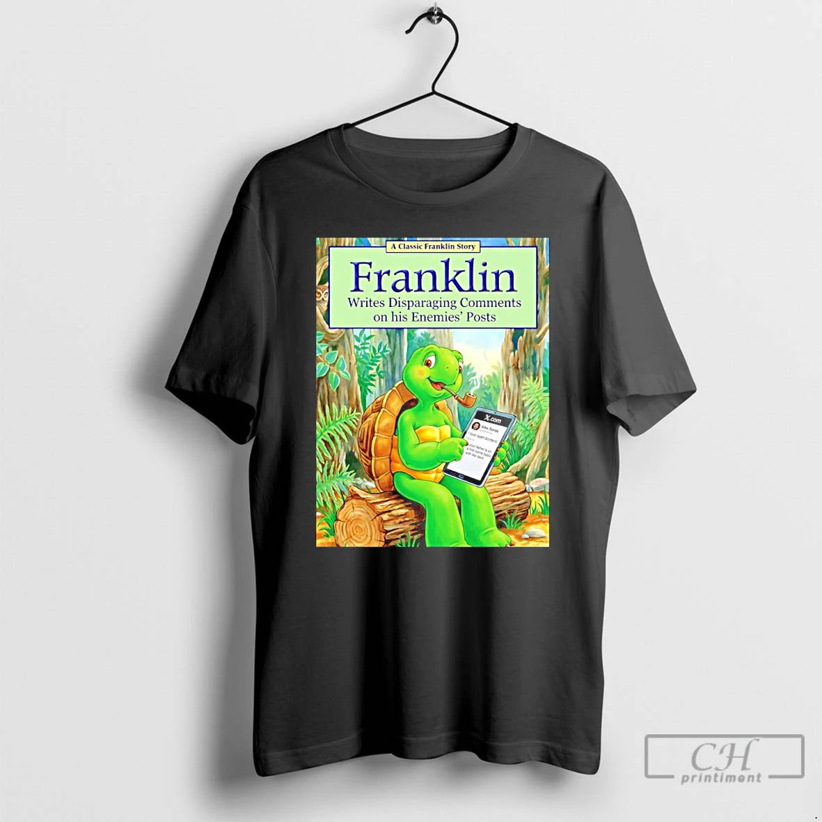 Classic Franklin Writes Disparaging Comments On His Enemies Pots T-Shirts, Hoodie, Sweatshirt | InkThreadWorks.com