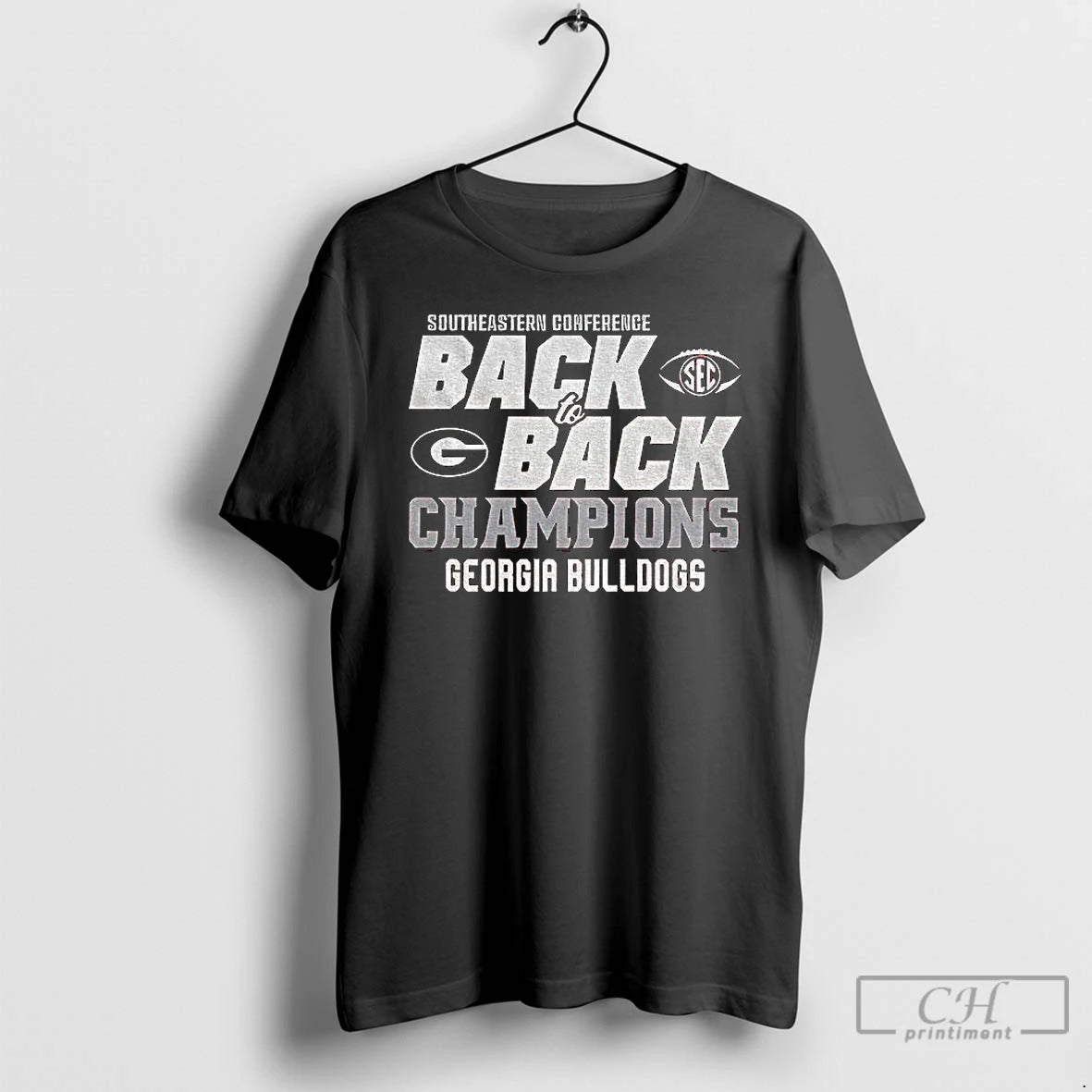 Classic Georgia Bulldogs 2025 Sec Champions Back To Back T-Shirts, Hoodie, Sweatshirt | InkThreadWorks.com