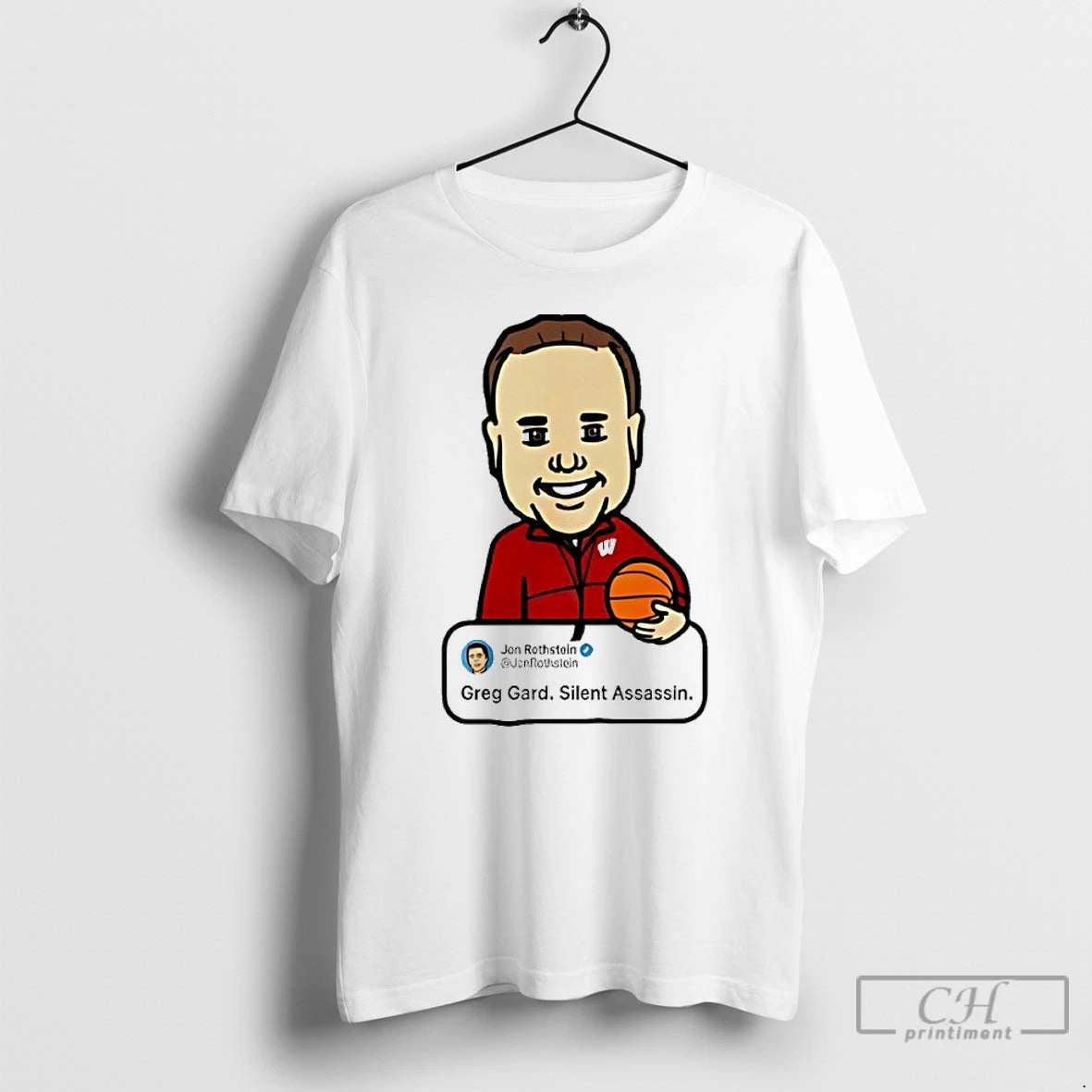 Classic Greg Gard Silent Assassin Caricature T-Shirts, Hoodie, Sweatshirt | InkThreadWorks.com