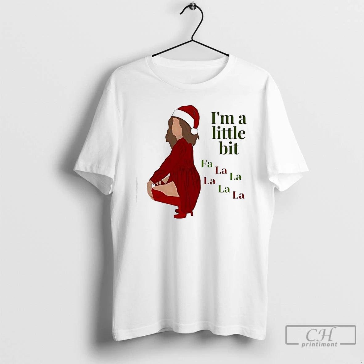 Classic Im A Little Bit Christmas Fa La La La La La T Shirts Sweater Hoodie, Sweatshirt | InkThreadWorks.com