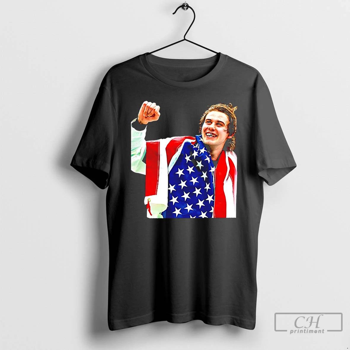 Classic Jack Hughes Team Usa Olympic Champions 2026 Graphic