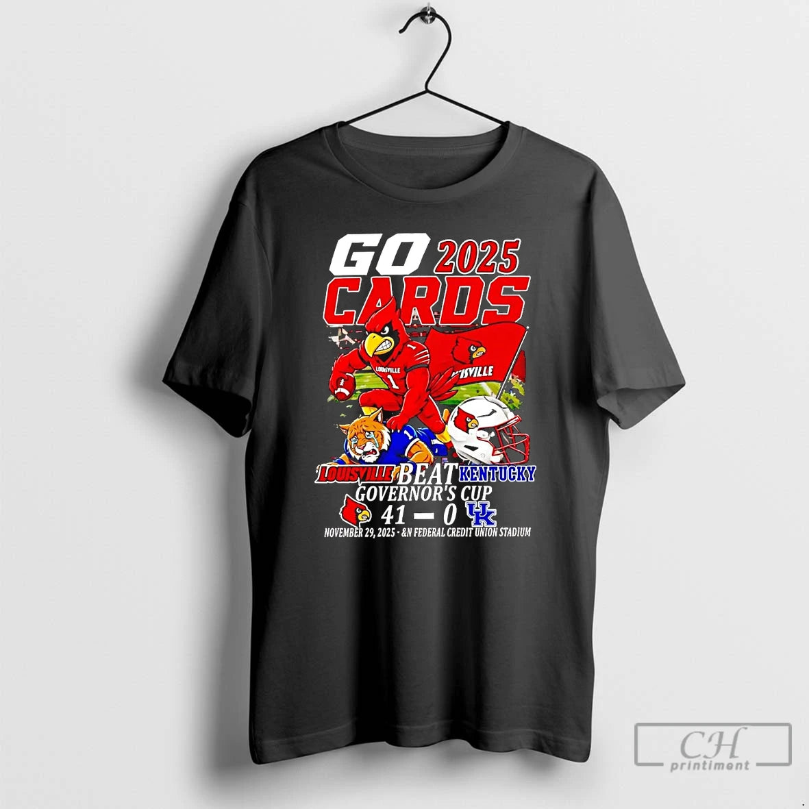 Classic Louisville Beat Kentucky 2025 Go Cards Governors Cup T-Shirts, Hoodie, Sweatshirt | InkThreadWorks.com