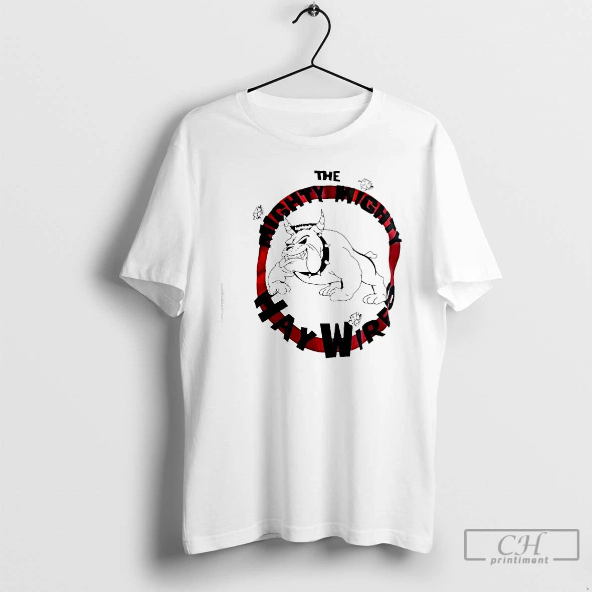 Classic Mighty Mighty Bosstones Hay Wires Band Bulldog Mascot T-Shirts, Hoodie, Sweatshirt | InkThreadWorks.com