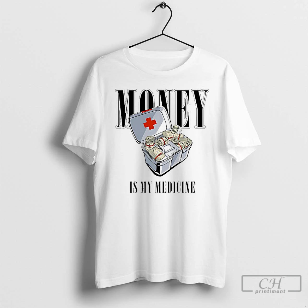 Classic Money Is My Medicine Box T-Shirts, Hoodie, Sweatshirt | InkThreadWorks.com