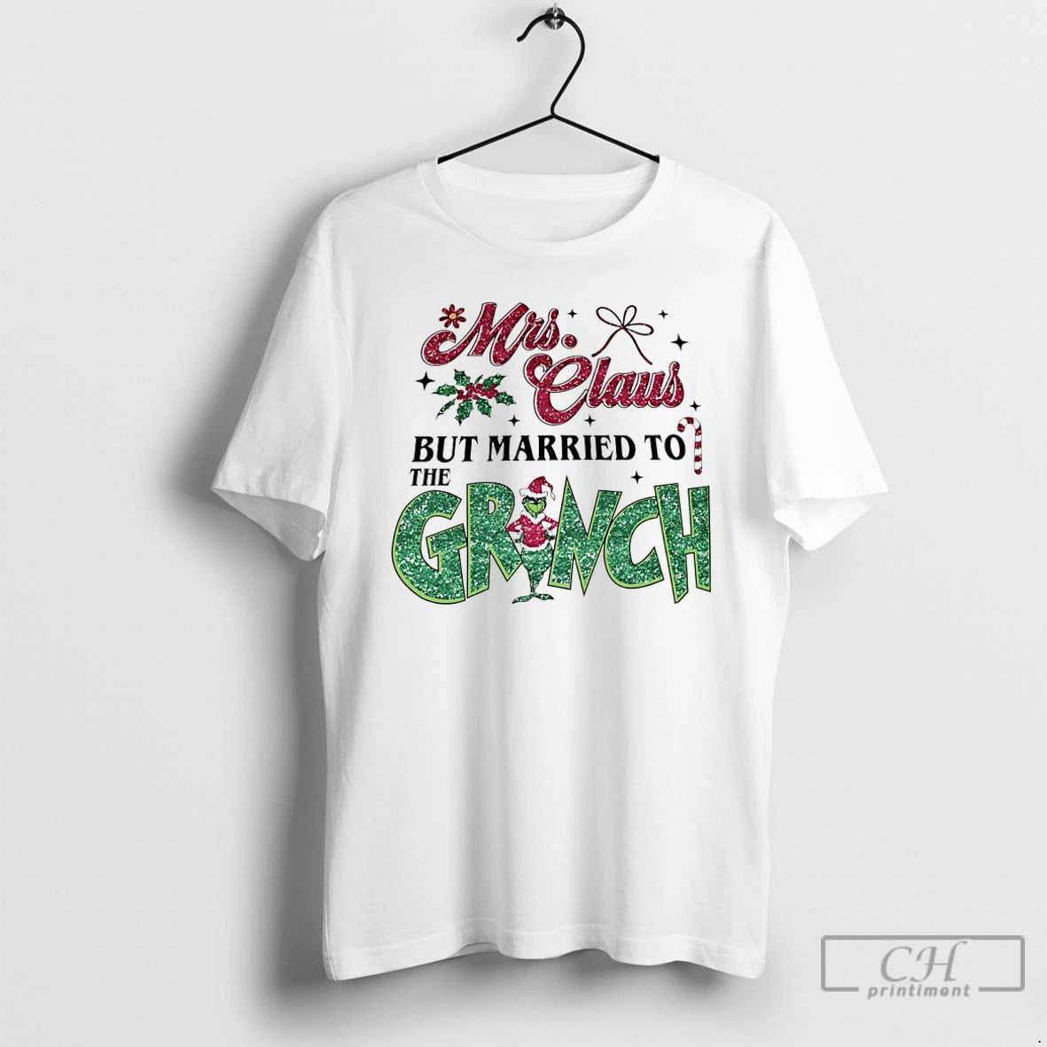 Classic Mrs Claus But Married Grinch 2025 T-Shirts, Hoodie, Sweatshirt