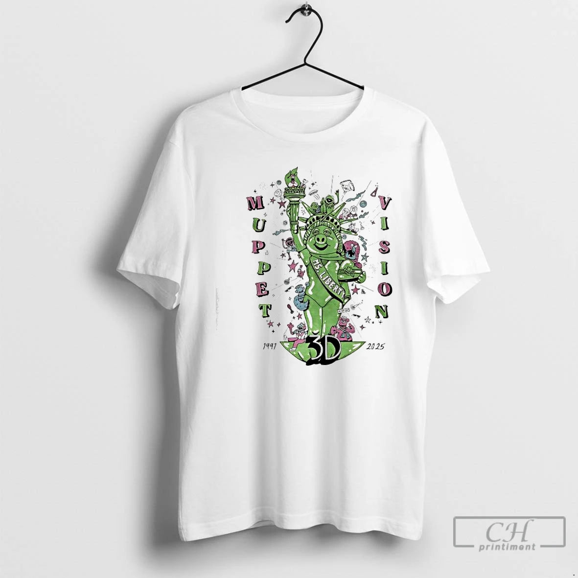 Classic Muppet Vision 3d 1991 2025 Graphic T-Shirts, Hoodie, Sweatshirt | InkThreadWorks.com