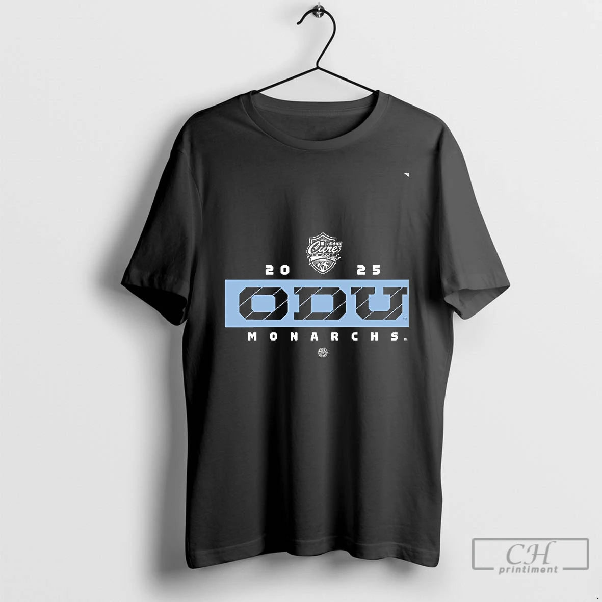 Classic Old Dominion Monarchs 2025 Cure Bowl Chriast T-Shirts, Hoodie, Sweatshirt | InkThreadWorks.com