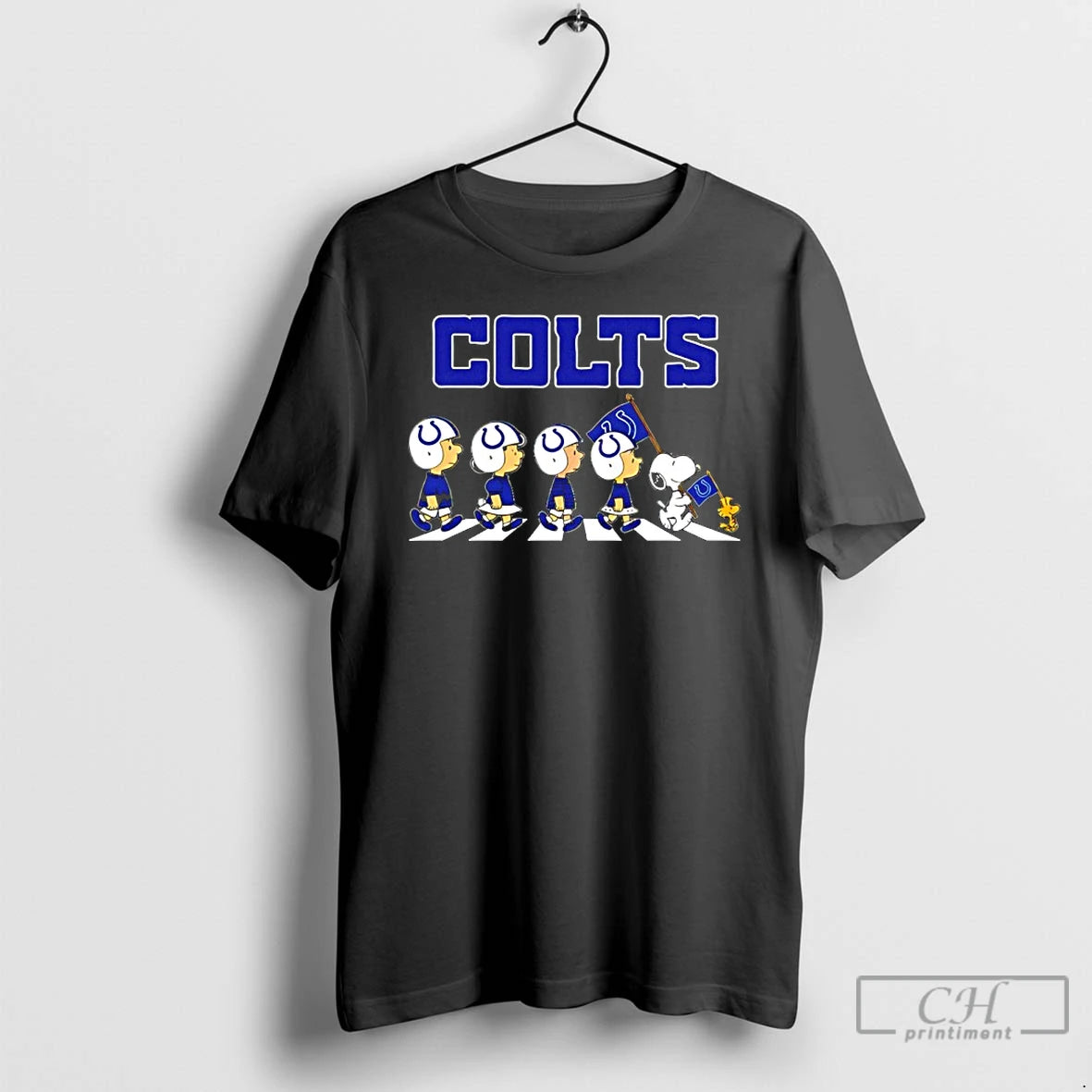Classic Peanuts X Indianapolis Colts Football Flag Walking T-Shirts, Hoodie, Sweatshirt | InkThreadWorks.com