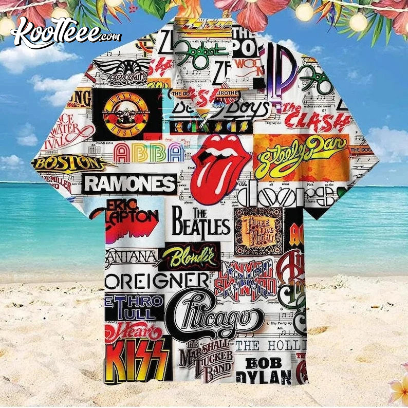 Classic Rock Hawaiian Shirt