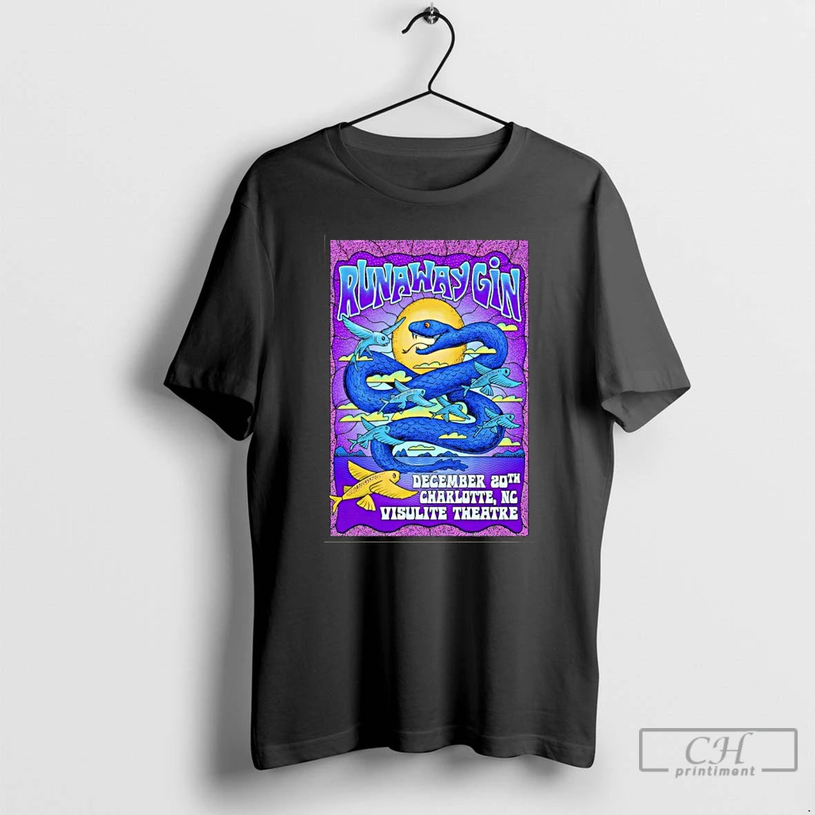 Classic Runaway Gin Event Charlotte On Dec 20th 2025 T-Shirts, Hoodie, Sweatshirt | InkThreadWorks.com