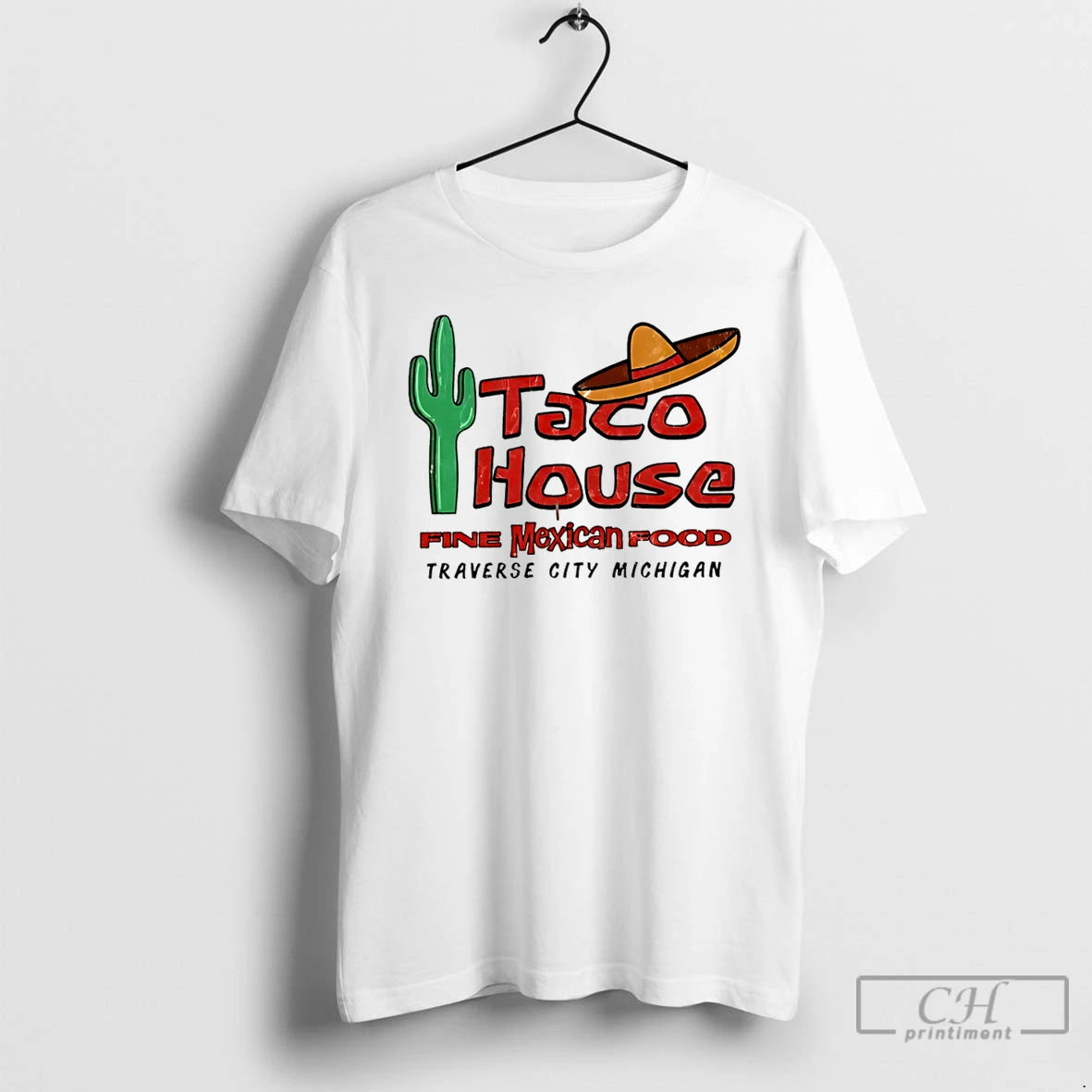 Classic Taco House Fine Mexican Food Traverse City Michigan T-Shirts, Hoodie, Sweatshirt | InkThreadWorks.com