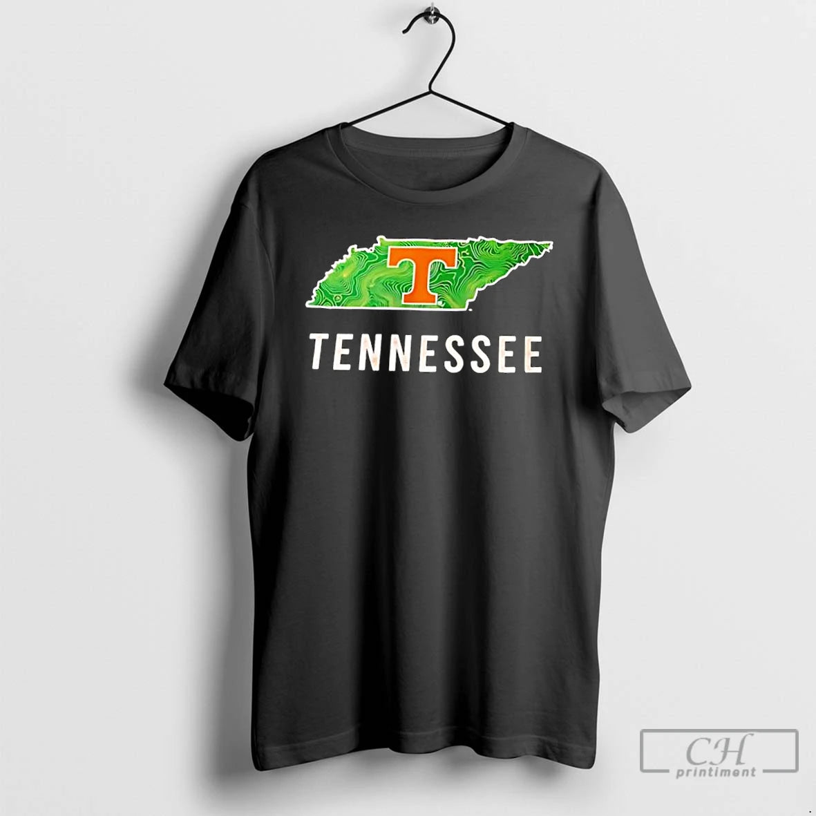 Classic Tennessee Volunteers Map Tennessee T-Shirts, Hoodie, Sweatshirt | InkThreadWorks.com