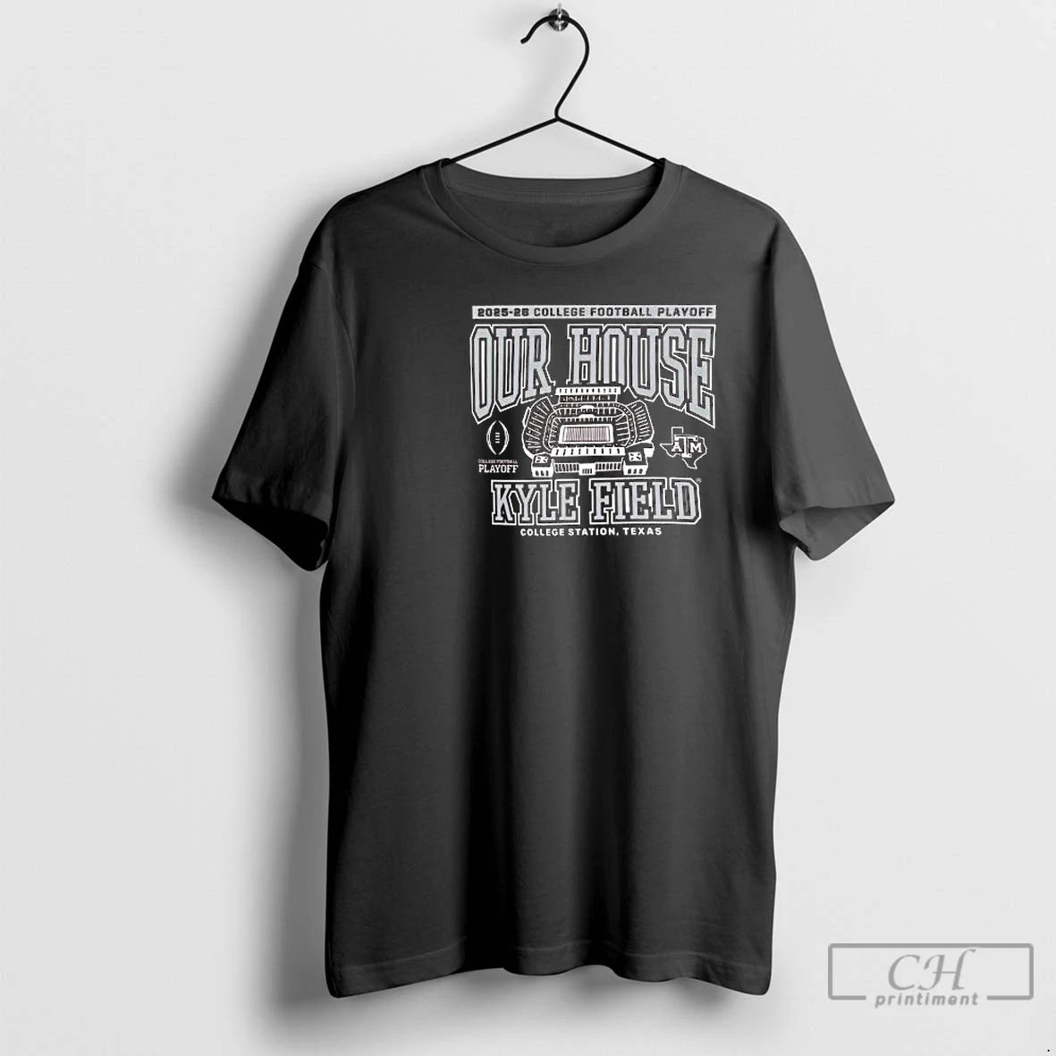 Classic Texas Am 2025 College Football Playoff Our House Kyle Field College Station Texas Circle T-Shirts, Hoodie, Sweatshirt